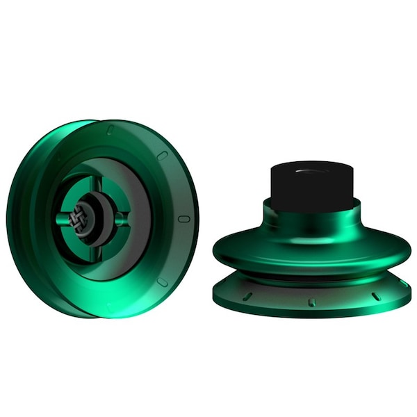Fipa Bellows vacuum cup diam. 53 mm, Monoflex green 50 Degrees, fitting G1/8-female 22.053.259.22 - main